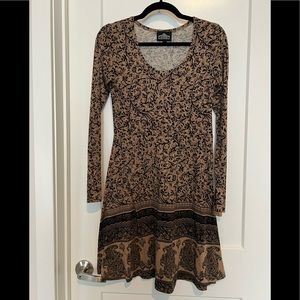 Vintage inspired mandala dress